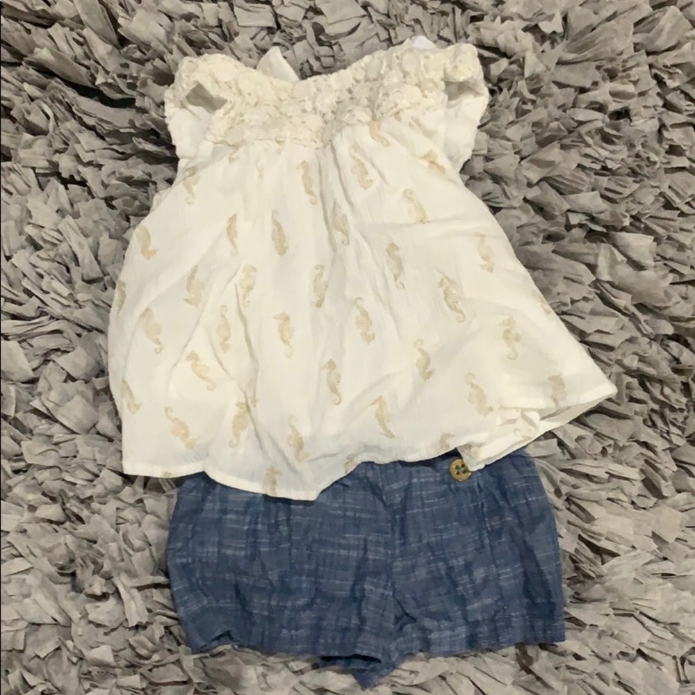 Baby summer outfit NWOT